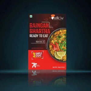 quikshef ready to eat Baingan Bharta 300g